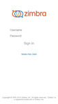 Mobile Screenshot of email.vsup.cz